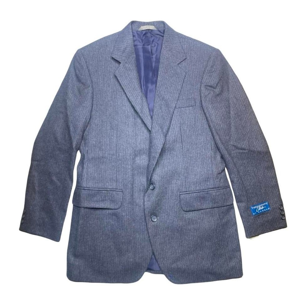 Vintage President's Club by Haggar tweed blazer suit coat
